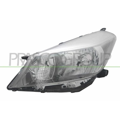 Imagem de PRASCO TY3284814 Farol Principal esquerda H4 crómio com motor de regulação do alcance dos faróis TOYOTA: Yaris III Hatchback