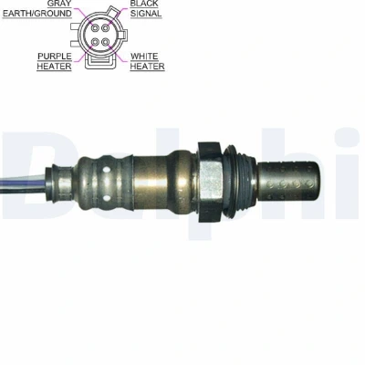 Imagem de DELPHI ES20045 12B1 Sonda lambda plana, com aquecimento JEEP: Grand Cherokee 2, I, CHRYSLER: NEON 2