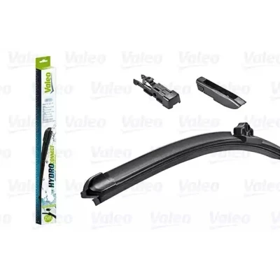 Imagem de Escova do limpa vidros Valeo Hydroconnect 578509 550mm à frente Sem armação Fixação por ganchos CITROËN: C5 3, III Carrinha