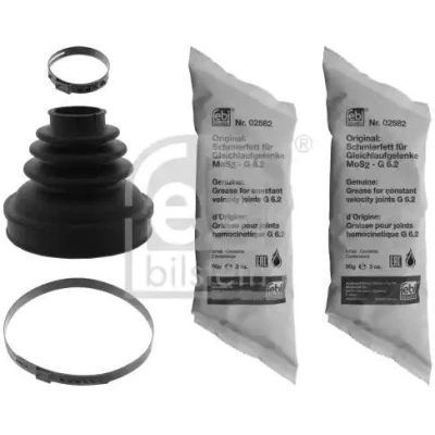 Imagem de FEBI BILSTEIN 100209 Fole de Transmissão do lado da caixa velocidades, Eixo dianteiro, esquerdo, direito Borracha