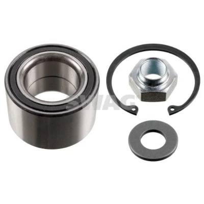 Imagem de SWAG 84 93 1342 Kit de Rolamento roda com porca eixo freio 62mm esferas oblíquo SUZUKI: SWIFT 3, Wagon R+ II Hatchback