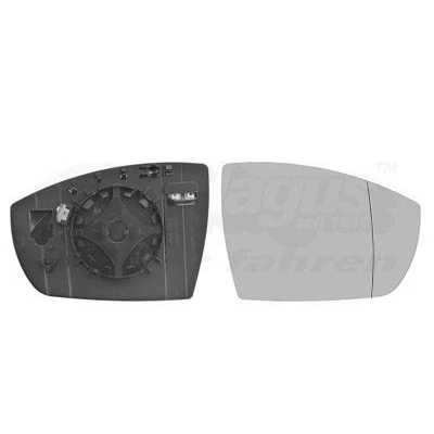 Imagem de VAN WEZEL 1906838 Vidro Espelho à direita FORD: KUGA 2