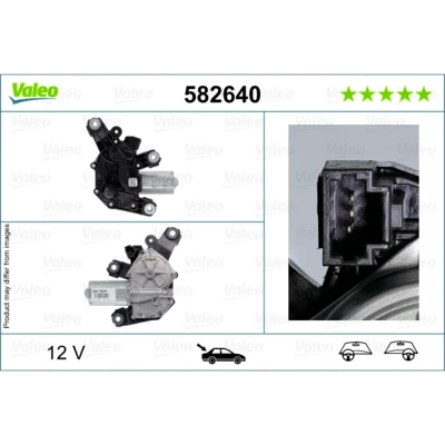 Imagem de VALEO 582640 Motor de Limpa Vidros 12 traseira para veículos volante à esquerda/direita DACIA: LOGAN MCV 2, Duster II, SUV