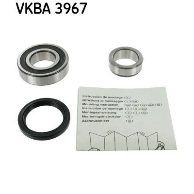 Imagem de SKF VKBA 3967 Kit de rolamento roda com retentor do veio 62