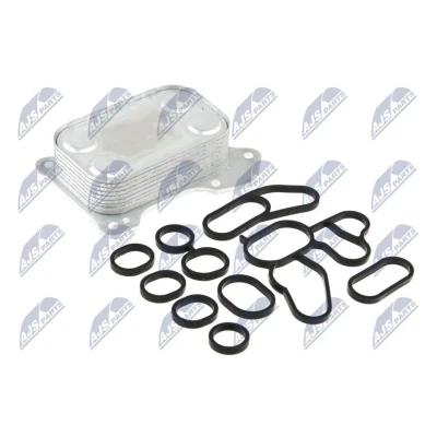 Imagem de NTY CCL PL 008A Radiador de Óleo OPEL: Astra H Hatchback, Caravan, Van, FIAT: Strada Pick up, Doblo I Cargo