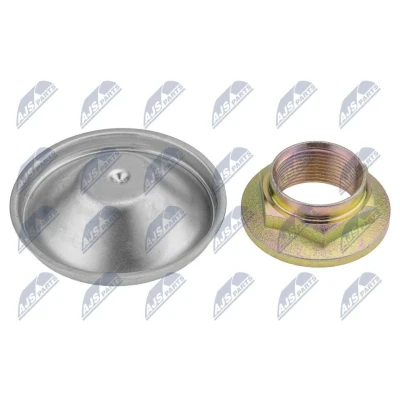 Imagem de NTY KLT CT 019 Z Kit de rolamento roda Eixo traseiro esquerdo, direito com porca, sem cubo