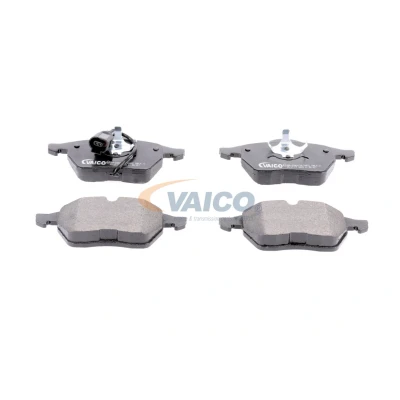 Imagem de VAICO V10 8132 Jogo de pastilhas para travão disco Q+, original equipment manufacturer quality Eixo dianteiro incl. contacto aviso desgaste