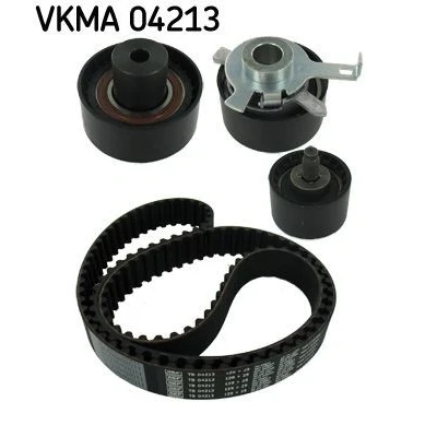 Imagem de SKF VKMA 04213 Jogo de correias dentadas 129 com perfil dentado arredondado FORD: Focus Mk1 Hatchback, Cougar Coupe, MONDEO 2