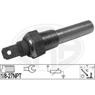 Imagem de ERA 330852 Sensor, temperatura do líquido de refrigeração 1/8&#039;&#039; x 27 NPT