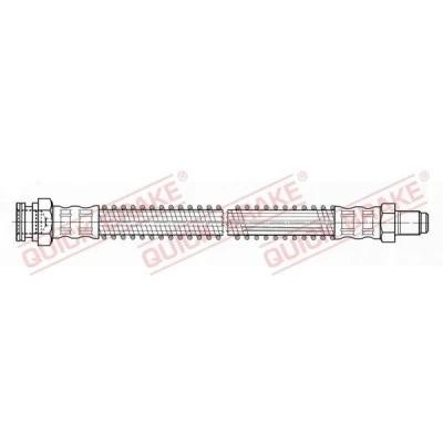 Imagem de QUICK BRAKE 32.508 Mangueira de Travão 150mm M10x1 com rosca interior, exterior PEUGEOT: 306 Cabrio, Hatchback