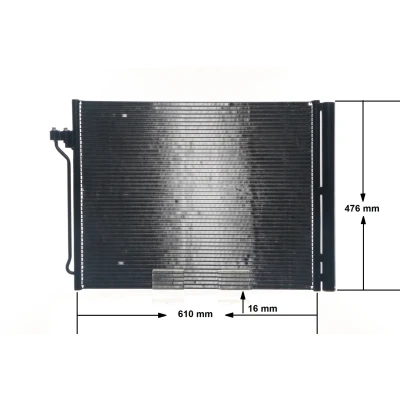 Imagem de MAHLE ORIGINAL AC 463 000S Condensador com secador 16 13,8 590, 605 BMW: 5 Sedan, Touring