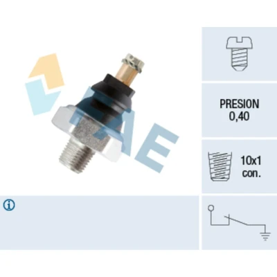 Imagem de FAE 10060 Sensor Pressão do Óleo M10x1 con. 0,4 PORSCHE: 356 Coupe