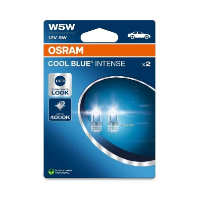 Imagem de OSRAM 2825CBN 2BL Lâmpada 12V 5W W5W