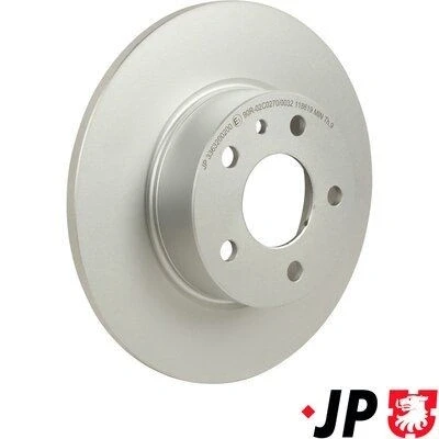 Imagem de JP GROUP 3363200200 Disco de travão Eixo traseiro 252 10 5 cheio revestido ALFA ROMEO: 147, 156 Sportwagon, Sedan, LANCIA: DELTA 1