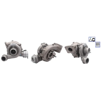 Imagem de ELSTOCK 91 0263 Turbocompressor accionado pelos gases de escape, atuador controlo pneumático com juntas