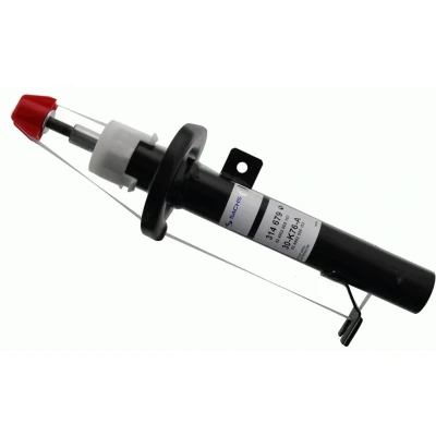 Imagem de SACHS 314 679 Amortecedor esquerda Pressão do gás Tubo duplo com assento de mola cavilha em cima FORD: FIESTA 5, MAZDA: 2 Hatchback