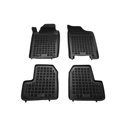 Imagem de REZAW PLAST 201305 Conjunto de tapete chão Borracha à frente e atrás 4 preto medida PEUGEOT: 206 Hatchback, 206+ SW