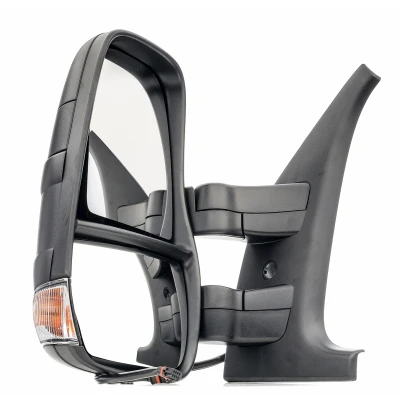 Imagem de espelho retrovisor Alkar 9225249 esquerda elétrico aquecível, com sensor de temeperatura, grande angular, Braço do curto, convexo