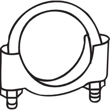 Imagem de BOSAL 250 950 Peça de aperto, sistema escape 50