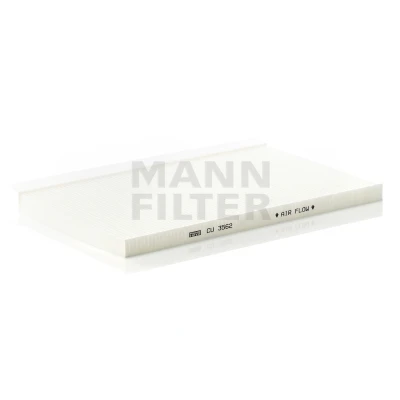 Imagem de MANN FILTER CU 3562 Filtro, ar do habitáculo Filtro de partículas 343 213 20 AUDI: A6 C5 Sedan, Avant, C4 Avant