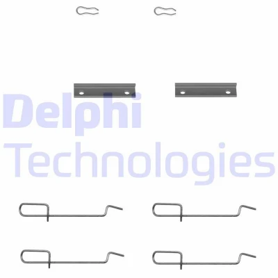 Imagem de DELPHI LX0142 Kit de acessórios, pastilhas travão RENAULT: CLIO 2, 1, Super 5 Hatchback, CITROËN: Saxo Xsara Coupe
