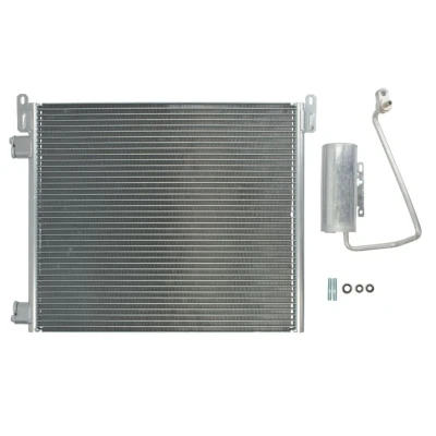 Imagem de NRF EASY FIT 35741 Condensador com juntas secador 11,8 8,6 Alumínio 425 SAAB: 9 3 Sedan, Cabrio, OPEL: Vectra C Caravan