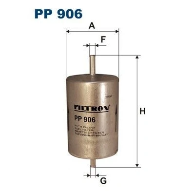 Imagem de FILTRON PP 906 Filtro de Combustível dos tubos 8 RENAULT: LAGUNA 1 Grandtour, 1, SAFRANE 2
