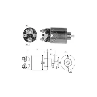 Imagem de ERA ZM790 Interruptor electromagnético, motor de arranque