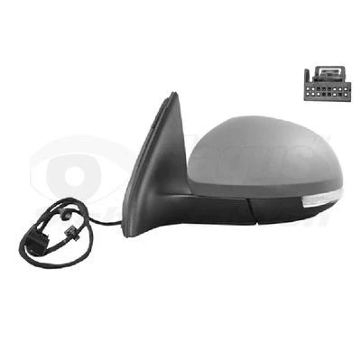 Imagem de Espelho retrovisor Van Wezel 5745807 esquerda com subcapa completo, não esférico, para regulação eléctrica dos espelhos, aquecível