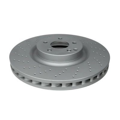 Imagem de ATE 24.0136 0102.1 Disco de travão 360,0 36,0 5 112,0 perfurado/ventilado revestido ligado/alto carbono MERCEDES BENZ: Classe E Sedan