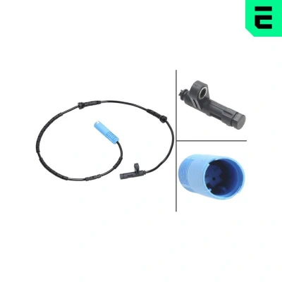 Imagem de OPTIMAL 06 S072 Sensor de ABS Eixo traseiro direito activo 822 MINI: Hatchback