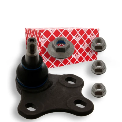 Imagem de FEBI BILSTEIN 40539 Rótula de suspensão Eixo dianteiro, lado esquerdo, em baixo com porca autoblocante para braço transversal AUDI: TT Coupe