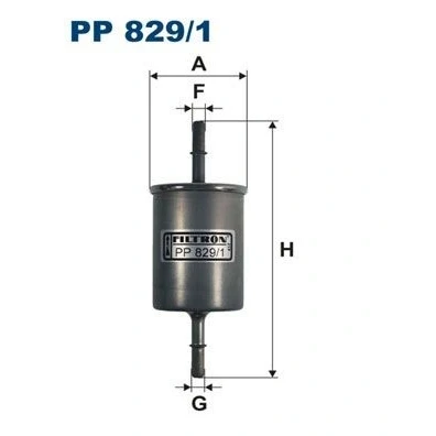 Imagem de FILTRON PP 829/1 Filtro de Combustível dos tubos 8 ALFA ROMEO: 156 Sportwagon, Sedan