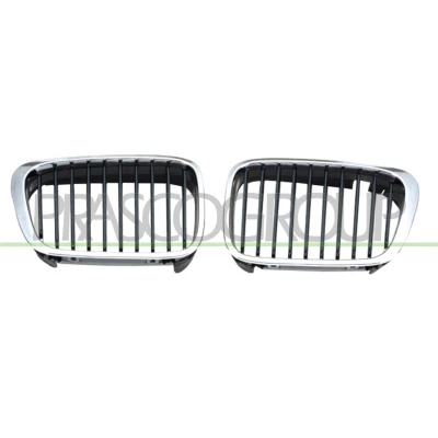 Imagem de PRASCO BM0182024 Grelha de Radiador esquerda cromado preto BMW: 3 Coupe