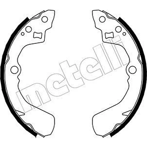 Imagem de METELLI 53 0037 Maxilas de Travão 200,0mm 30mm SUZUKI: Baleno I Carrinha, SWIFT 3, Liana Sedan