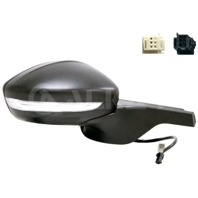 Imagem de Espelho retrovisor Alkar 6128881 à direita elétrico aquecível, com sensor de temeperatura, convexo CITROËN: C3 III