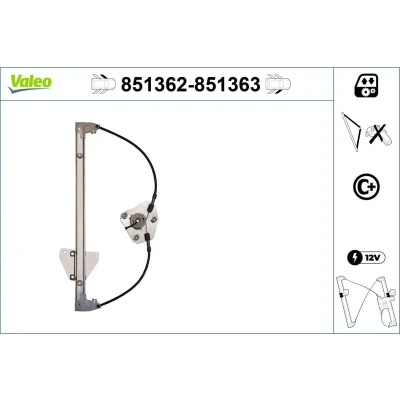 Imagem de Elevador vidro valeo 851362