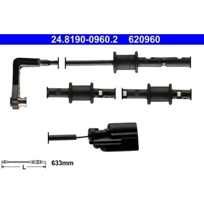 Imagem de ATE 24.8190 0960.2 Sensor de Desgaste Pastilha Freio JAGUAR: XF Sedan