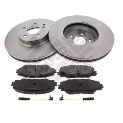Imagem de MAPCO 47798 Kit de travões Eixo dianteiro ventilado incl. contacto aviso desgaste
