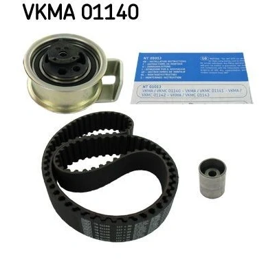 Imagem de SKF VKMA 01140 Jogo de correias dentadas 117 com perfil dentado arredondado VOLKSWAGEN: Lupo / 3L