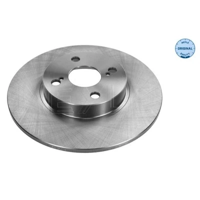 Imagem de MEYLE 30 15 523 0085 Disco de travão Eixo traseiro 266,5 9 4 100 cheio ORIGINAL Quality TOYOTA: Corolla VIII Liftback, Sedan