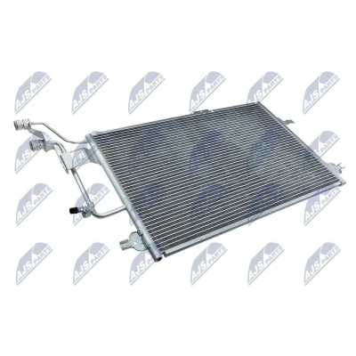 Imagem de NTY CCS AU 006 Condensador sem secador Alumínio 641mm AUDI: A6 C5 Sedan