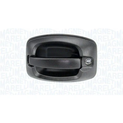 Imagem de MAGNETI MARELLI 350105019100 Puxadores de Porta traseira sem chave preto não revestido PEUGEOT: Boxer Van, FIAT: Ducato III Minibus