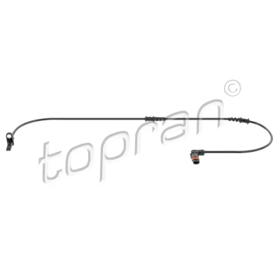 Imagem de TOPRAN 638 689 Sensor de ABS Eixo dianteiro, lado esquerdo, direito com cabo para veículos 2 354 280