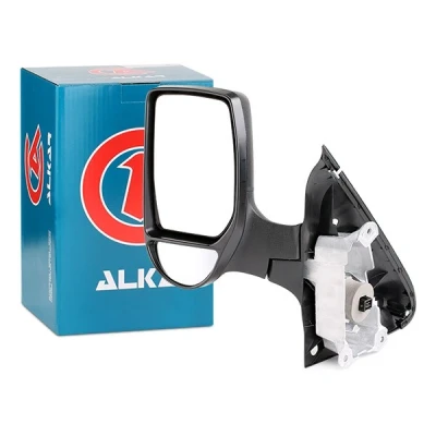 Imagem de espelho retrovisor Alkar 9227960 esquerda elétrico aquecível, com grande angular, Braço do curto, convexo para veículo volante à e