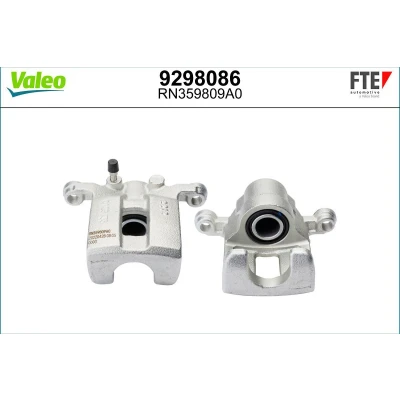 Imagem de FTE 9298086 Pinça de travão cinzento Ferro fundido Eixo traseiro esquerdo sem suporte