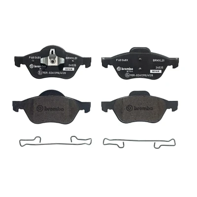 Imagem de BREMBO P 68 048X Jogo de pastilhas para travão disco excl. contacto aviso desgaste com acessórios RENAULT: MEGANE 2 Kombi, CLIO 3,