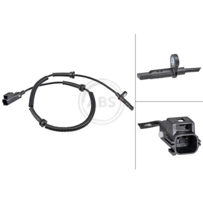 Imagem de A.B.S. 32295 Sensor de ABS activo 650mm 755mm 38mm preto JAGUAR: F Pace