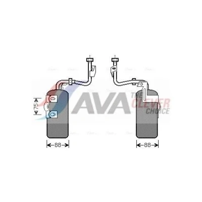Imagem de PRASCO VOD165 Filtro Secador R 134a Alumínio VOLVO: V50