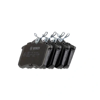 Imagem de BOSCH 0 986 466 683 Jogo de pastilhas para travão disco Baixo teor metálico com chapa anti ruído, instruções montagem